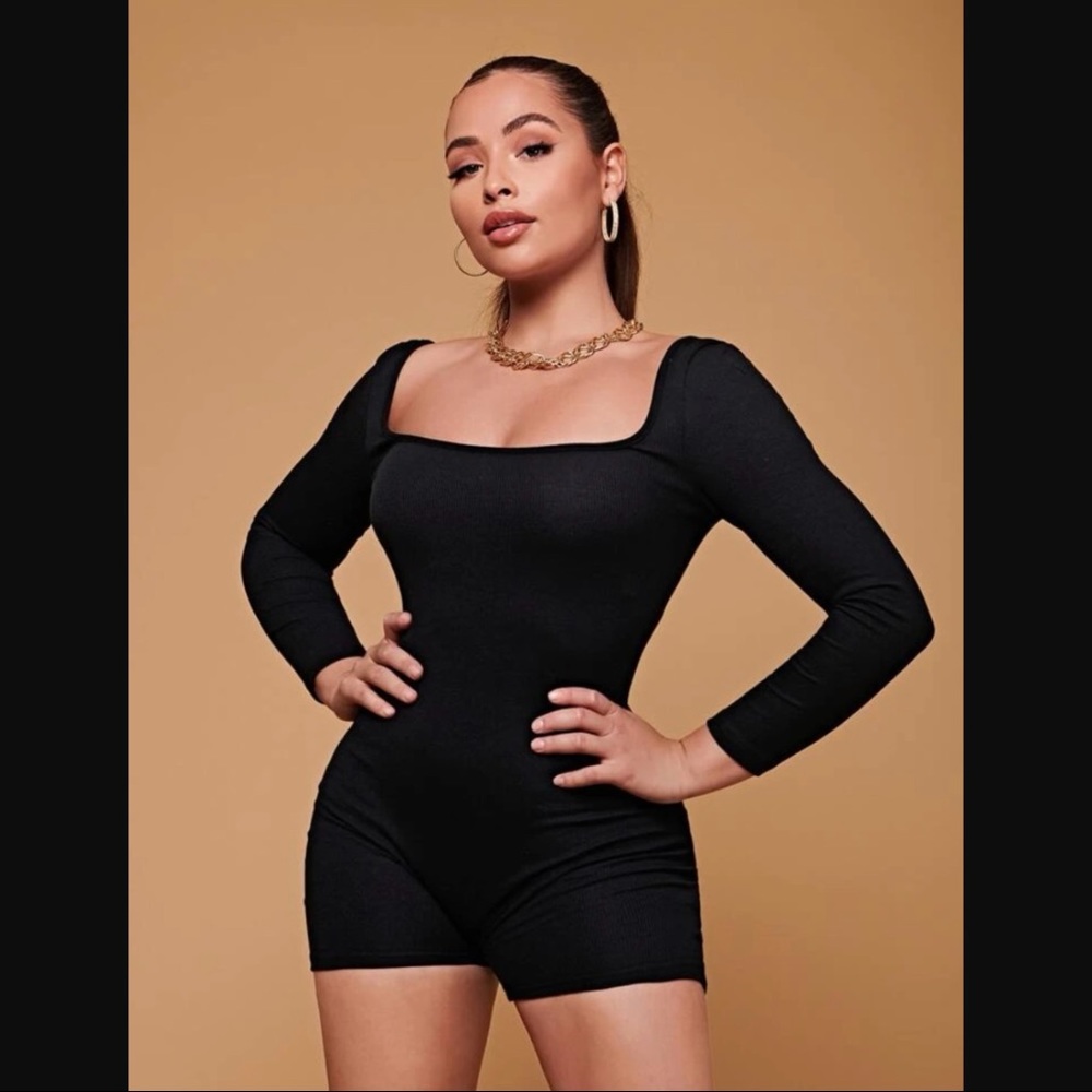 🆕shein petite unitard romper